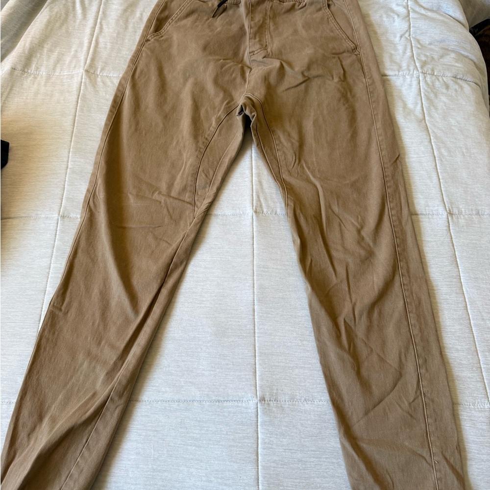 Men's Tan Joggers